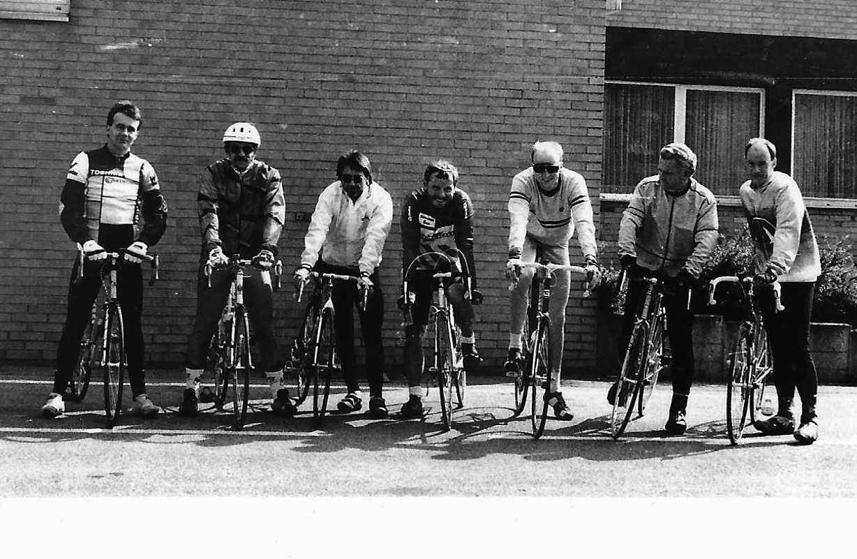 Die ersten Radler der LRG Die ersten Radler der LRG